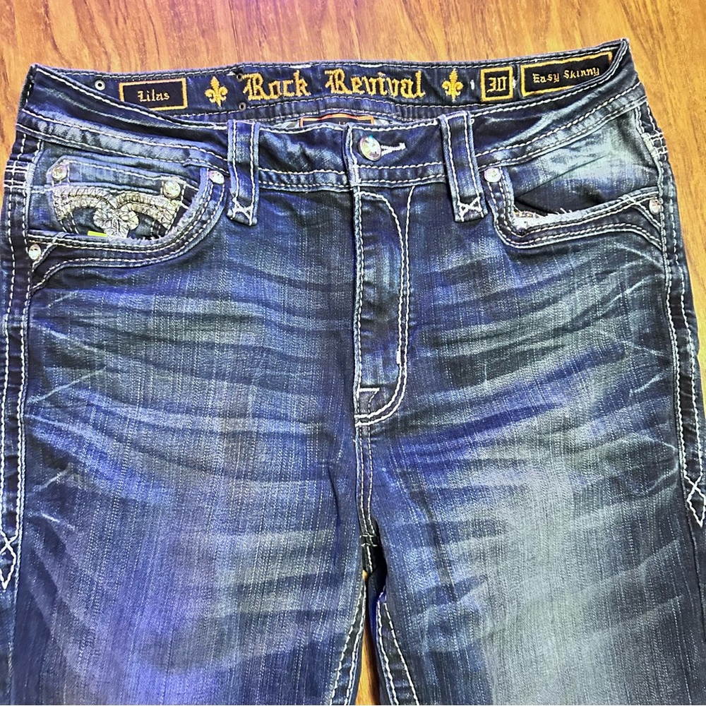 Rock Revival 30 lila’s easy skinny very good condition - Picture 2 of 7